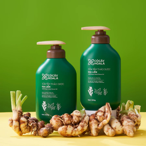 Sữa Tắm Thảo Dược Địa Liền Cỏ Cây Hoa Lá, Hương Thơm Tỉnh Thức Mọi Giác Quan 500g - KTSHop