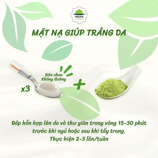Bột trà xanh matcha 20g siêu mịn- đắp mặt