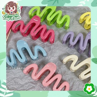 Kẹp tóc càng cua cỡ lớn nhựa Acrylic siêu bền đẹp đáng yêu, nhiều màu sắc thời trang HQ