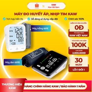 Máy Đo Huyết Áp, Máy Đo Nhịp Tim Bắp Tay KAW, Đo Tự Động Cho Kết Quả Nhanh Chóng Chính Xác