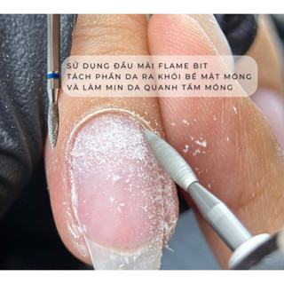  Đầu mài khoé mài da ẩn - đầu mài đẩy da chùm   flame  