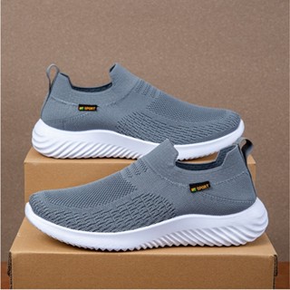 Giày thể thao nam trung niên giày lười nam đi bộ tập thể dục cho bố cho ông 2025