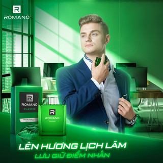 Nước hoa Nam Romano Classic 50ml