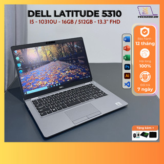 Laptop Dell Latitude 5310 I5-10310U/16GB/512GB SSD/13.3 inch FHD mỏng nhẹ, pin trâu, màn đẹp, văn phòng giải trí OK