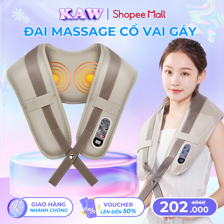 Máy massage đấm lưng vai cổ gáy KAW