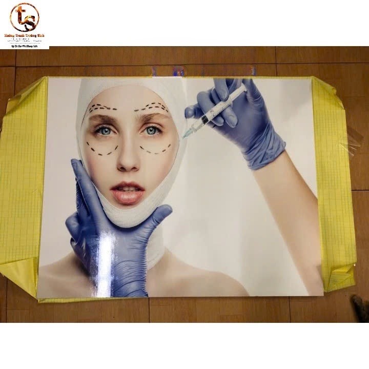 COMBO 5 TRANH FILLER, tranh Fomex dán tường tặng kèm băng dính