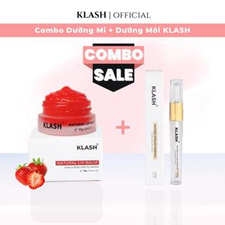 Klash – Combo Dưỡng Mi Dài & Son Dưỡng Môi Mềm – Set 2 sản phẩm chăm sóc toàn diện