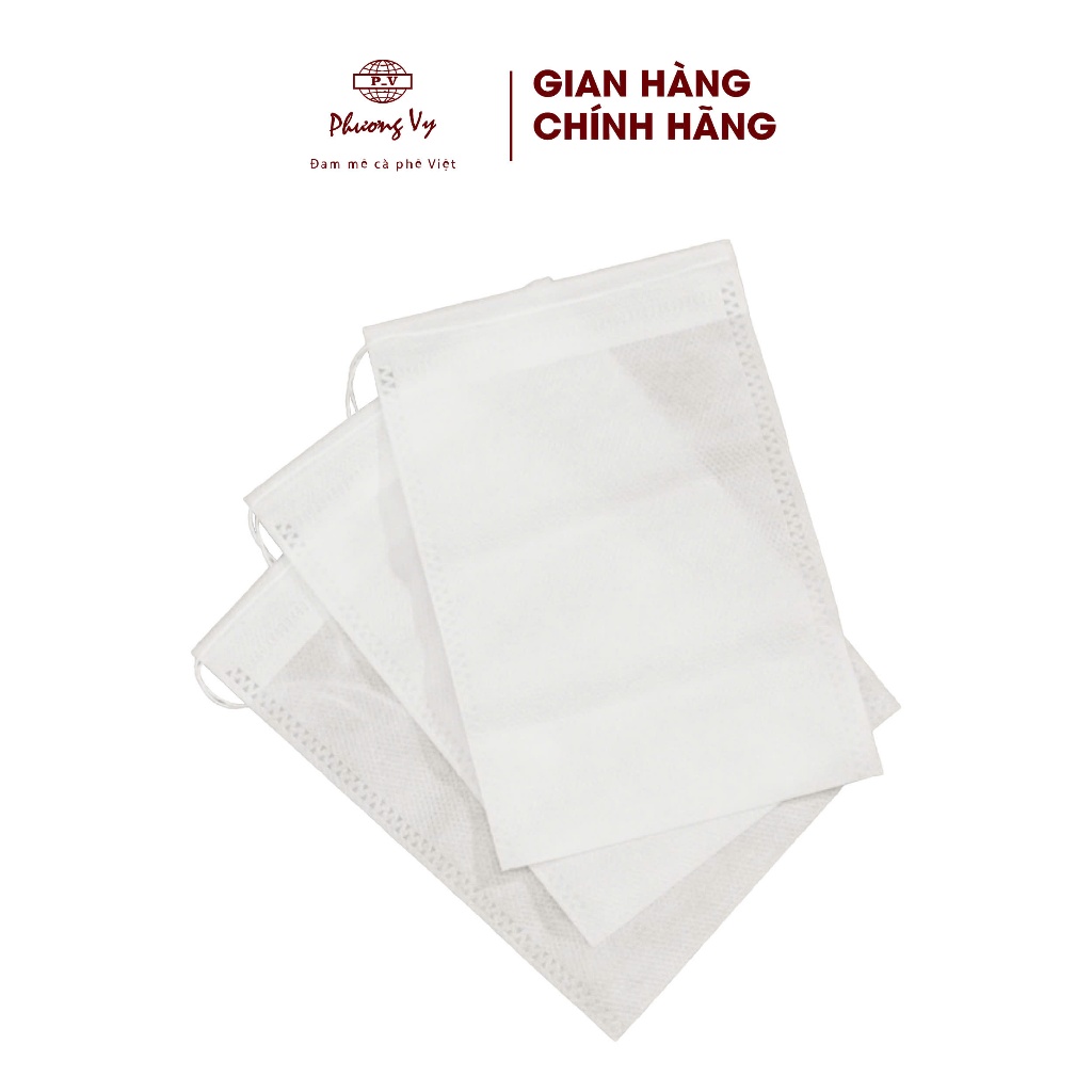 COMBO 10 Túi lọc cà phê ủ lạnh tiện lợi 12 x 16cm, Phương Vy Coffee