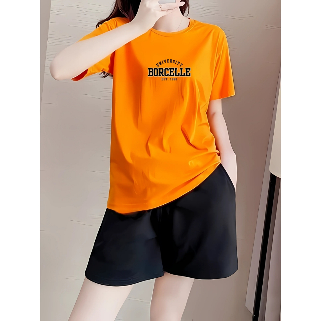 Đồ bộ nữ mùa hè gồm áo thun form rộng và quần đùi cotton - Set đồ nữ thời trang -  LOZA BP341_thumbnail_2