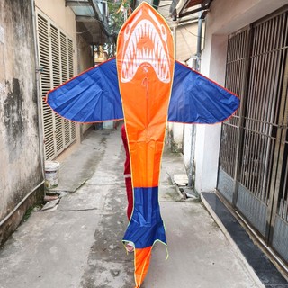 Diều Cá Mập Size Đại Cho Bé Dài 2m4 Rộng 1m7