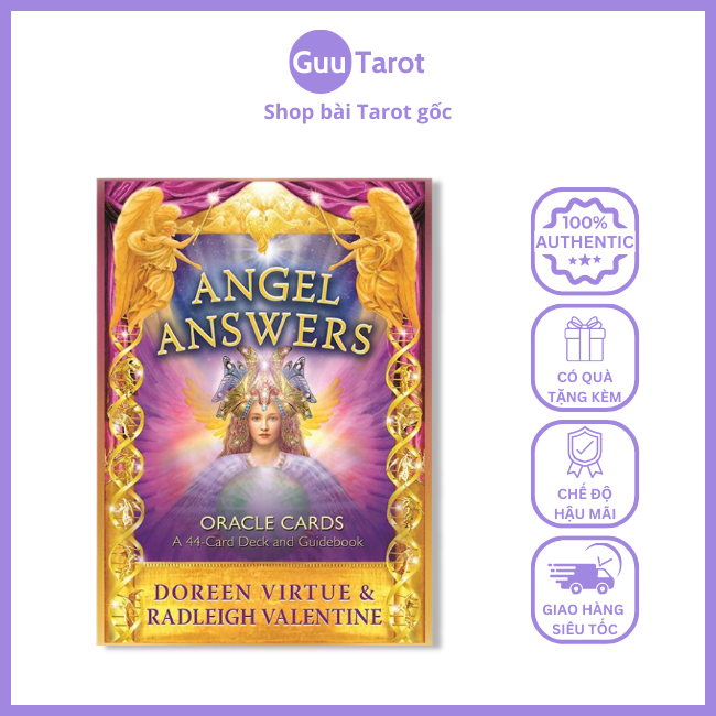Bộ Bài Angel Answers Oracle Cards (Guu Tarot Shop)