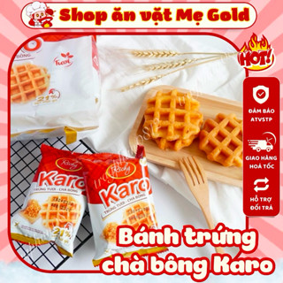 Bánh Karo trứng tươi - chà bông các vị, bánh trứng tươi chà bông Karo Richy (túi 182g, 7 gói)