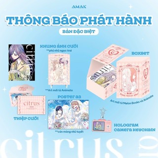 Sách Citrus ( Lẻ/Tùy Chọn) - Amak