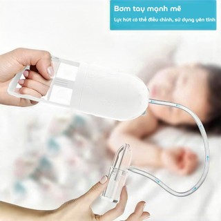 Dụng cụ hút mũi kéo tay Titancheck thế hệ mới,hàng chính hãng,nhựa nguyên sinh,lực hút mạnh,an toàn cho bé
