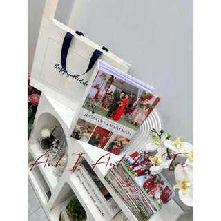 [KHÔNG KÈM ẢNH] CUỐN ALBUM BÌA THIẾT KẾ ẢNH 13x18CM CHỨA 100 ẢNH