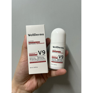 [DATE T9/2025] Lăn Nách Khử Mùi & Trắng Da WellDerma Super Glutathione Whitening Deodorant
