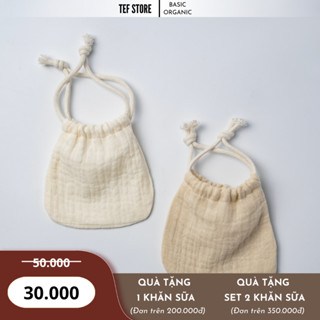 Túi đựng tỏi, lì xì cho bé bông tự nhiên an toàn mềm mại cho da bé Tef store