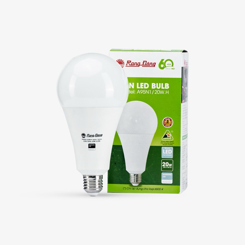 Bóng led buld 20w Rạng Đông.