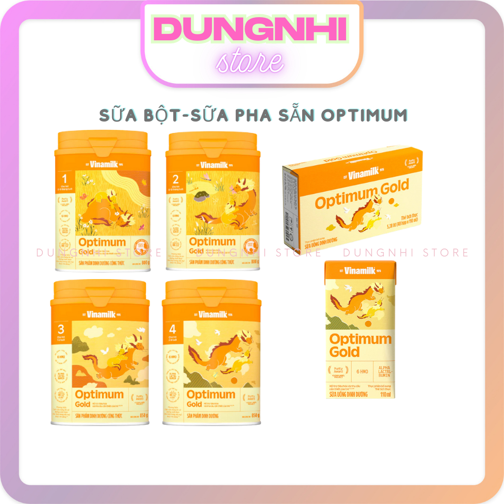 Sữa bột/ sữa công thức pha sẵn Optimum Gold Vinamilk