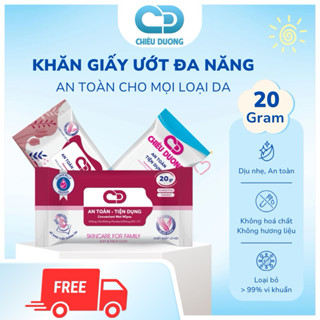 Combo 10 Gói Khăn Ướt Chiêu Thy Hương Dịu Nhẹ 20 Tờ