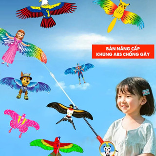  HOẢ TỐC - Đồ chơi diều cần câu 35 50cm Diều Cần Câu Mini Cho Bé,Diều thả cho bé Baby Three Capybara Doremon tặng 100m 