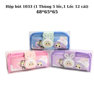 Hộp Đựng Bút Vải Labubu Baby Three 1033, 2250