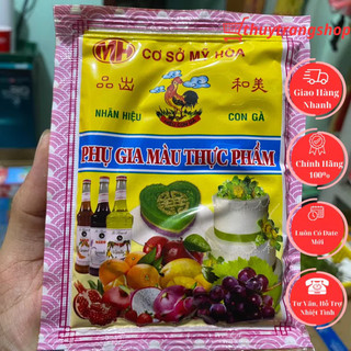 Lốc 10 Gói Màu Thực Phẩm Mỹ Hoà Gói 50g