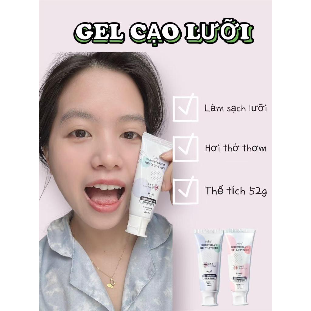 Gel Cạo Lưỡi Giúp Vệ Sinh Lưỡi, Loại Bỏ Vi Khuẩn Đem Lại Hơi Thở Thơm Mát
