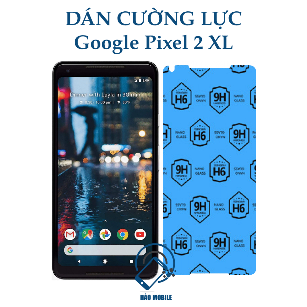 Dán cường lực dẻo nano Google Pixel 2 XL (Google Pixel 2XL)