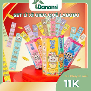 Bộ Lì Xì Gieo Quẻ 12 Con Giáp Mẫu Mới Nhất Năm Ất Tỵ 2025, Bộ Lì Xì Gieo Quẻ May Mắn Phong Bao Lì Xì - Danami Store D48