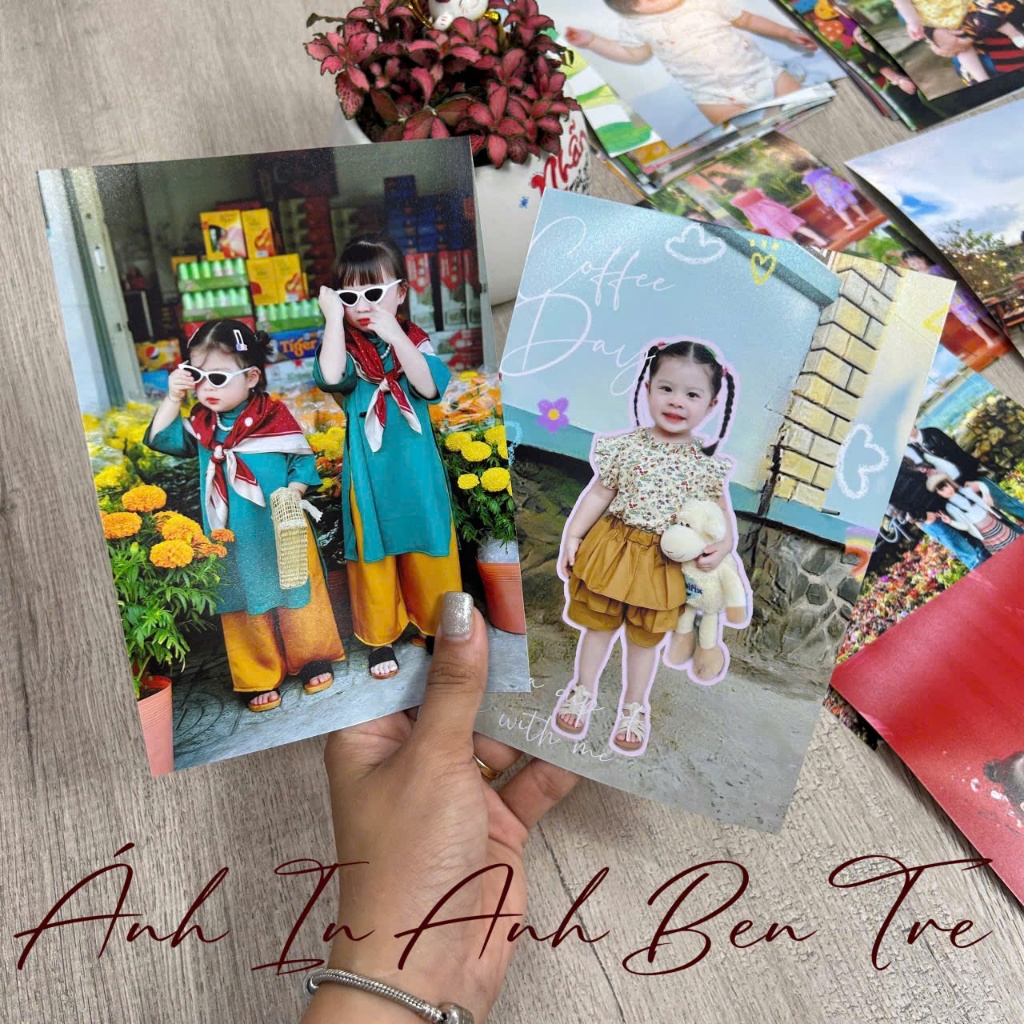 10 ẢNH IN LỤA 13X18CM - IN 100 ẢNH TẶNG KÈM ALBUM ĐỰNG