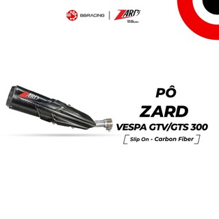Pô Zard VESPA GTV/GTS 300 2022-24 - Slip On Carbon Fiber