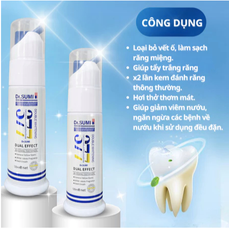 Kem Đánh Răng Trắng Răng DR.SUMI 377 - Kem đánh răng 377 Chăm Sóc Răng Miệng Hiệu Quả, Ngừa Sâu Răng Và Hôi Miệng