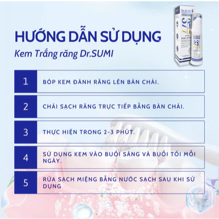 Kem Đánh Răng Trắng Răng DR.SUMI 377 - Kem đánh răng 377 Chăm Sóc Răng Miệng Hiệu Quả, Ngừa Sâu Răng Và Hôi Miệng