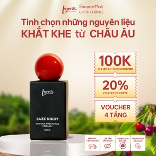 Nước hoa vùng kín nam Jazz Night Lepetit International, nước hoa body nam hương thơm tạo cảm hứng cho cặp đôi 25ml