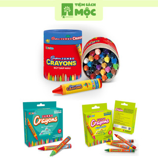 Văn Phòng Phẩm DUKA: Bút Sáp Màu - Jumbo Crayons