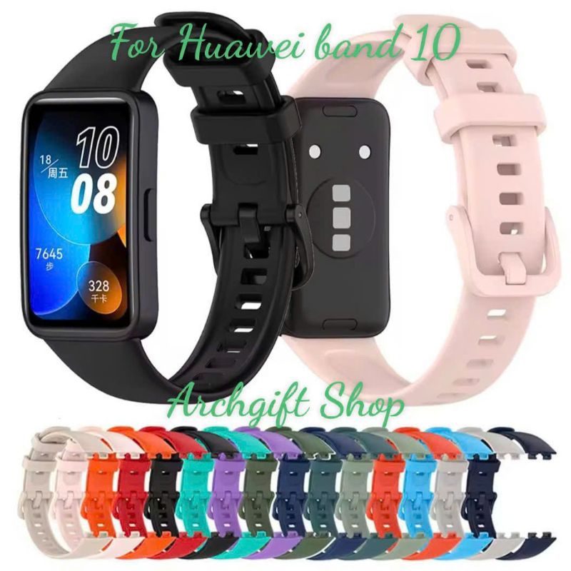 [ for Huawei band 10 ] Dây đeo Silicon thay thế dành cho đồng hồ Huawei band 10