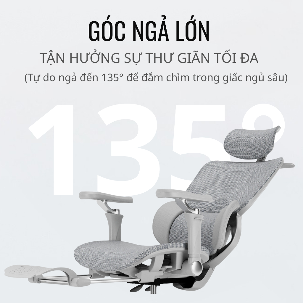 Ghế Công Thái Học ,Ghế Văn Phòng Làm Việc, Ghế Chơi Game Thư Giãn Góc Ngả 135 Độ Có Gác Chân CTH-86 | BigBuy360 - bigbuy360.vn