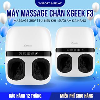 Máy Massage Chân XGEEK F3 – Mát Xa 360° Giảm Đau, Cải Thiện Tuần Hoàn, Chăm Sóc Sức Khỏe, 3 Chế Độ Thông Minh