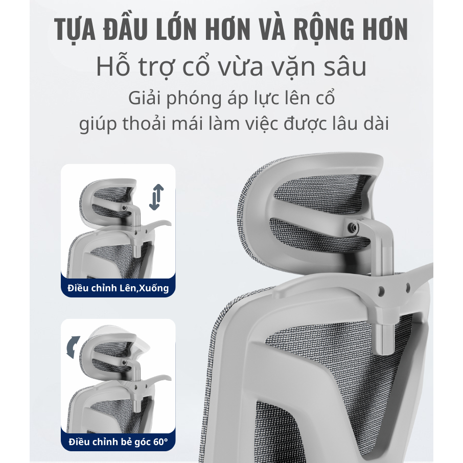 Ghế Công Thái Học ,Ghế Văn Phòng Làm Việc, Ghế Chơi Game Thư Giãn Góc Ngả 135 Độ Có Gác Chân CTH-86 | BigBuy360 - bigbuy360.vn