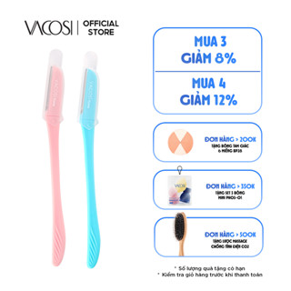 Dao Cạo Chân Mày VACOSI Eyebrow Razor - Túi 2 cây