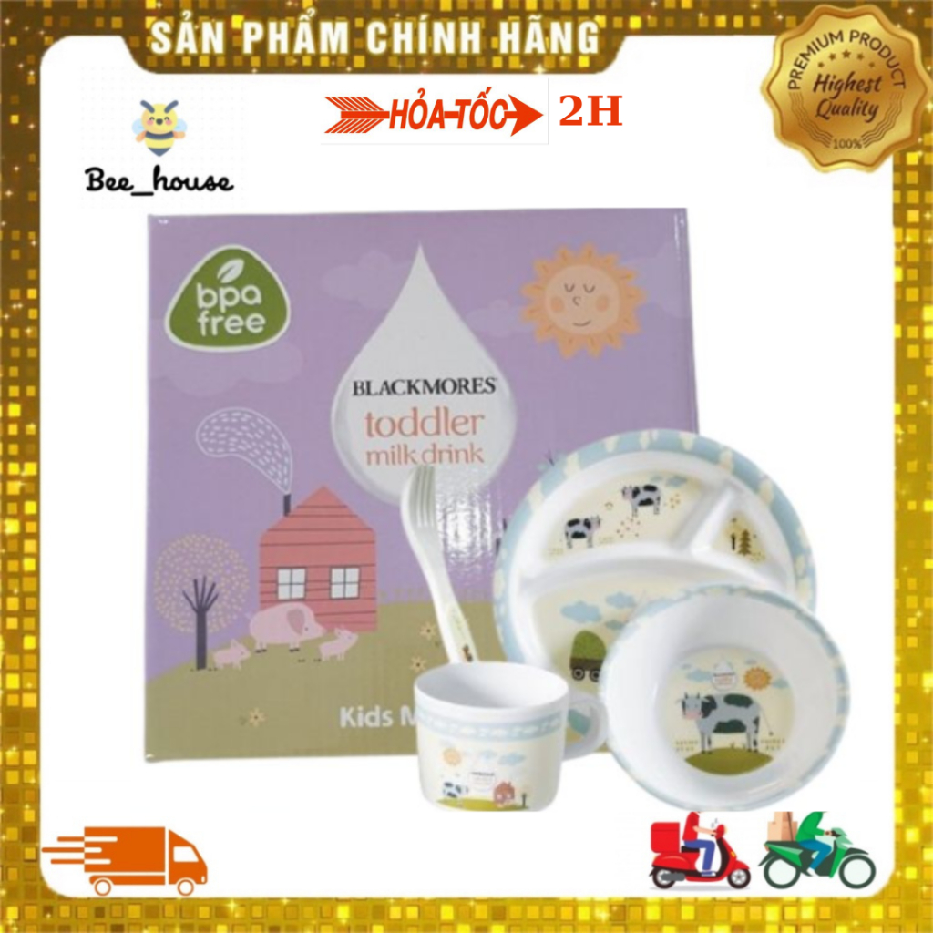 Bộ bát ăn dặm Blackmores mẫu ngẫu nhiên - Bee House