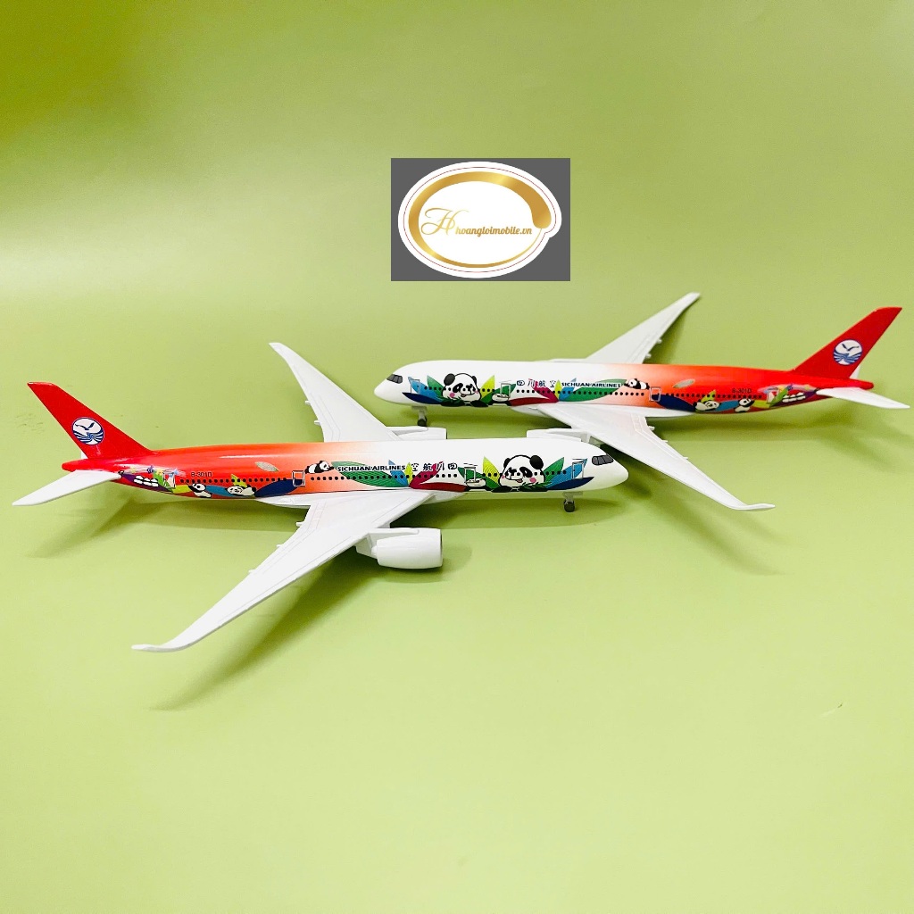 Mô Hình Trưng Bày Máy Bay A350 China "Sichuan Airlines"