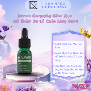  Serum Caryophy Giảm Mụn Mờ Thâm Se Khít Lỗ Chân Lông Portulaca Ampoule 30ml 