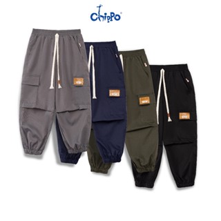 Quần Jogger Kaki bé trai Chippo chất liệu mỏng mềm thoải mái cho bé từ 7 đến 12 Tuổi(21-40Kg)