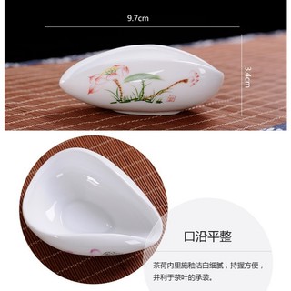 Cung Nhãn Trà, Dụng Cụ Lấy Trà Bằng Sứ (Dụng Cụ Pha Trà Đạo)