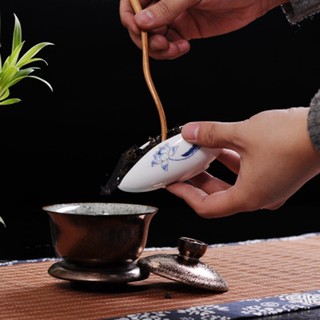 Cung Nhãn Trà, Dụng Cụ Lấy Trà Bằng Sứ (Dụng Cụ Pha Trà Đạo)