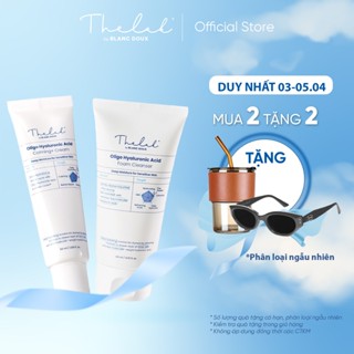 Bộ đôi làm sạch, chăm sóc da sữa rửa mặt 120ml và kem dưỡng 50ml The Lab