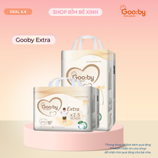 (không quà)Tã Bỉm Gooby Extra/ Gooby ngày Hàn Quốc Cao Cấp size dán/quần NB/S/M/L/XL/XXL Cho Bé Từ 6kg - 24kg