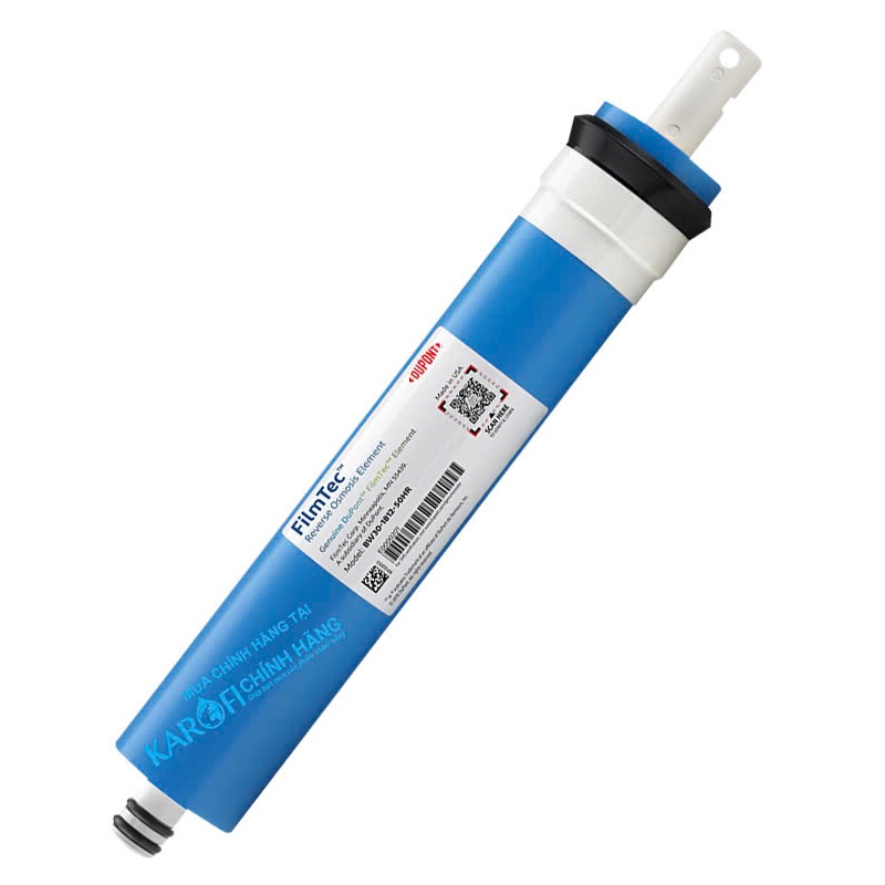 Màng lọc RO Dupont 50GPD TW30-1812-50HR Mới - chính hãng karofi